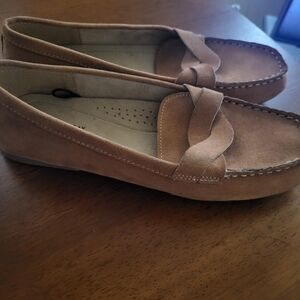 Brown Moccasin Shoes